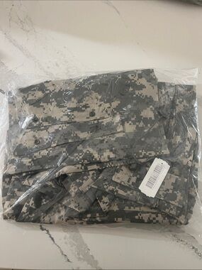 Digital Camo Military-Style Jacket